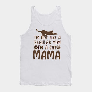 Funny Cat mama sayings Tank Top